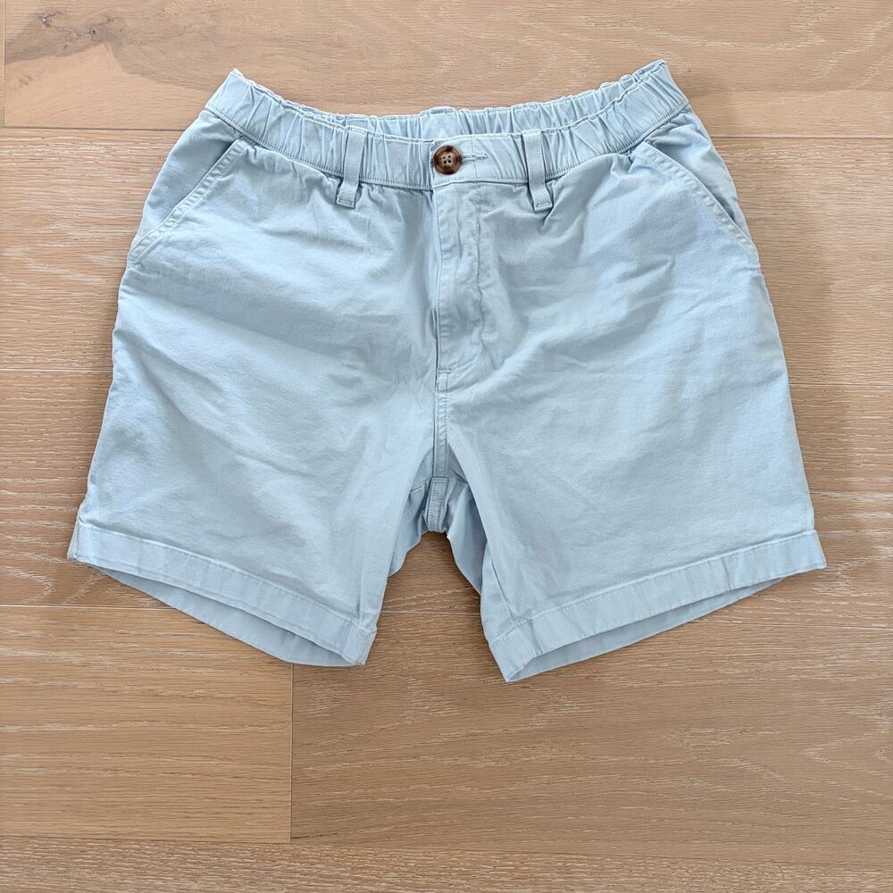 Chubbies Men's Regular Fit 7" Chino Shorts Blue Small